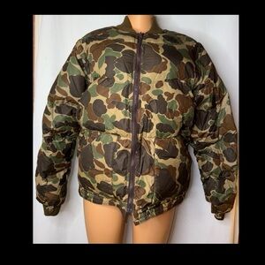 Camouflage Puffer Jacket